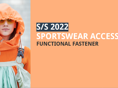S/S 2022 Sports Accessory Trend: Functional Fastener 