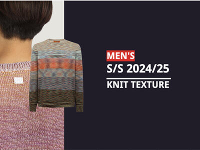 S/S 2024/25 Men's Knit texture Trend