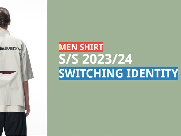 S/S 2023 Men's Shirt: Switching Identity