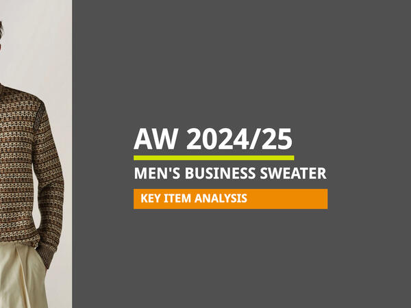 AW 2024/25 Men's Business Sweater- Key Item Report