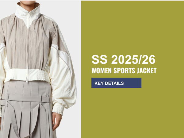 S/S 2025/26 Women's Sports Jacket- Detail & Craft Trend