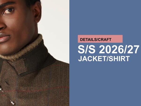 S/S 2026/27 Men's Blazer/Shirt Details- Neck/Collar