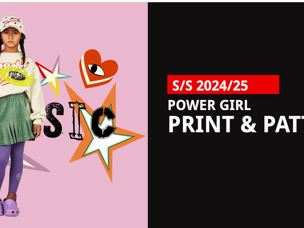 S/S 2024/25 Power Girls: T-shirt & Sweatshirt Pattern Trend