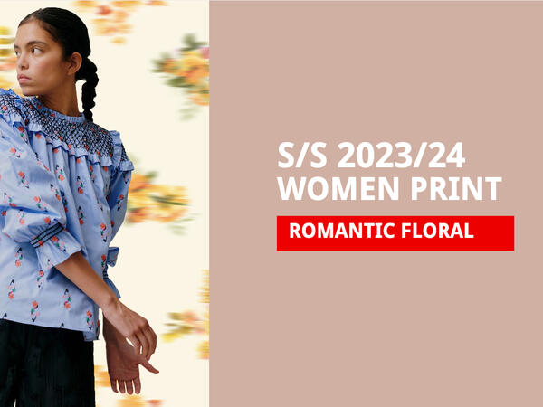 S/S 2023/24 Print Trends- Romantic Floral