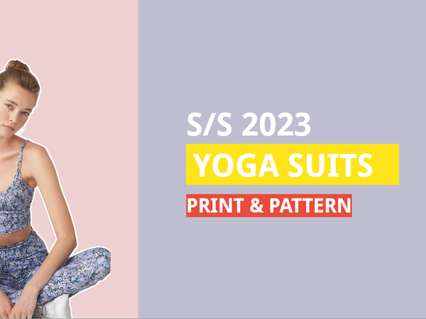 S/S 2023 womens Yoga suits -- Print & Pattern