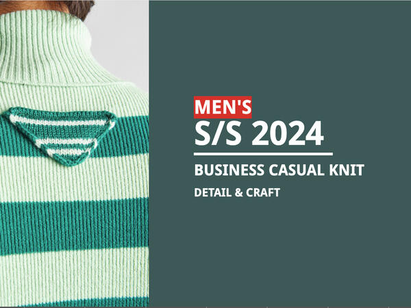 S/S 2024 Men's Business Knitwear- Detail & Craft