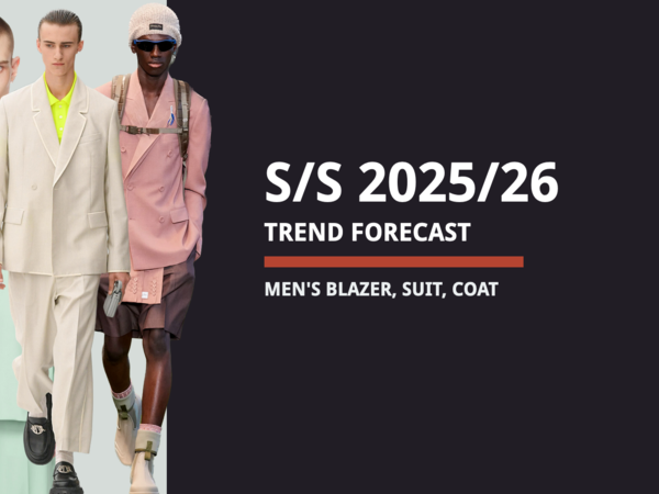 S/S 2025/26 Men's Blazer and Suit Key items Forecast