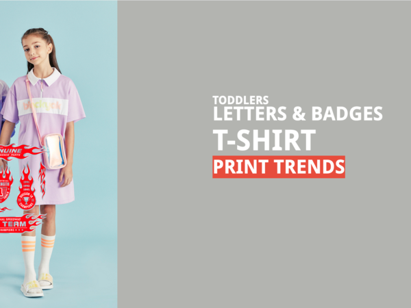 Letters & Badges: S/S 2023 Toddlers' T-shirt Trend