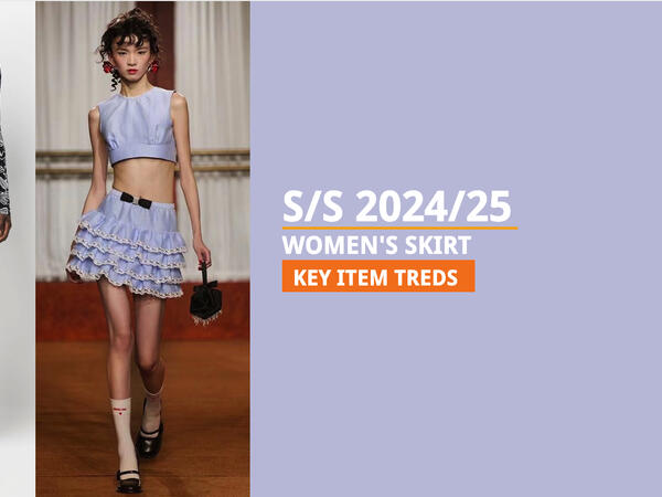 S/S 2024/25 Skirt Key Item Trend- Modern Romance