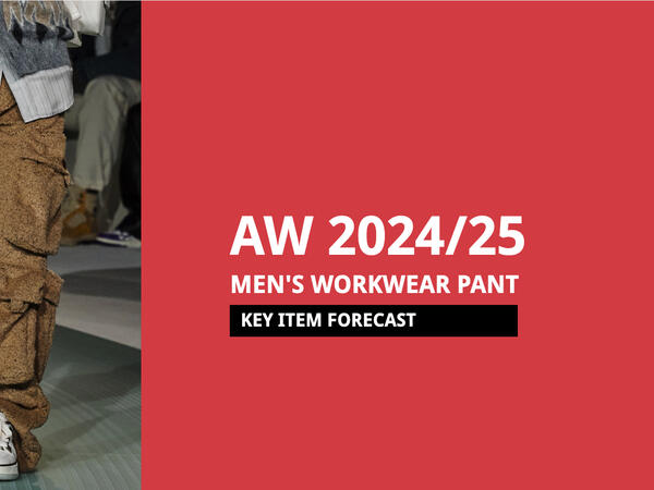AW 2024/25 Men's Pant key Item forecast - Urban Street