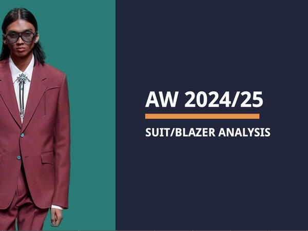 AW 2024/25 Men's Catwalk business suit Report
