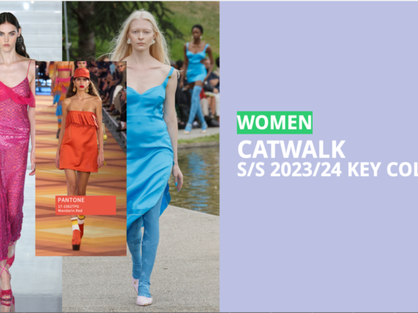 S/S 2023 Catwalk Key Colors: Women