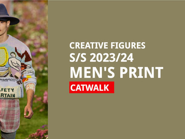 S/S 2023/24 Men's Catwalk Print- Creative Figures