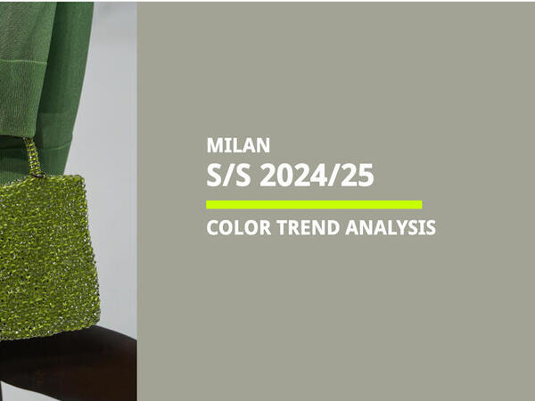 Milan Fashion week S/S 2024 Key Color trend Analysis