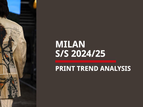 Milan Fashion week S/S 2024/25 Women's Prints Analysis