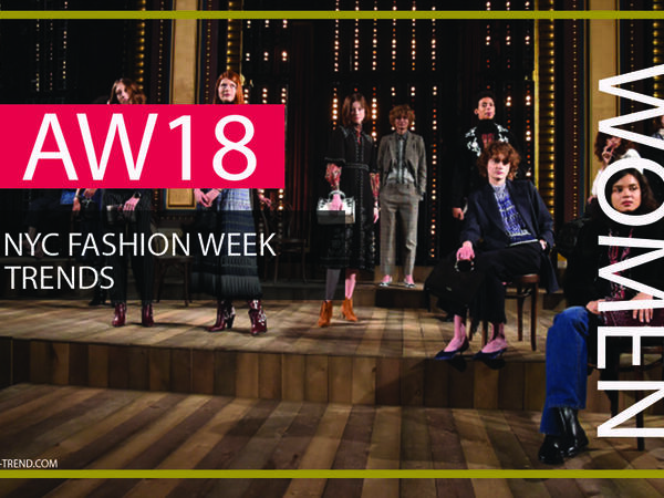 New York fashion week AW18: Trend (women)