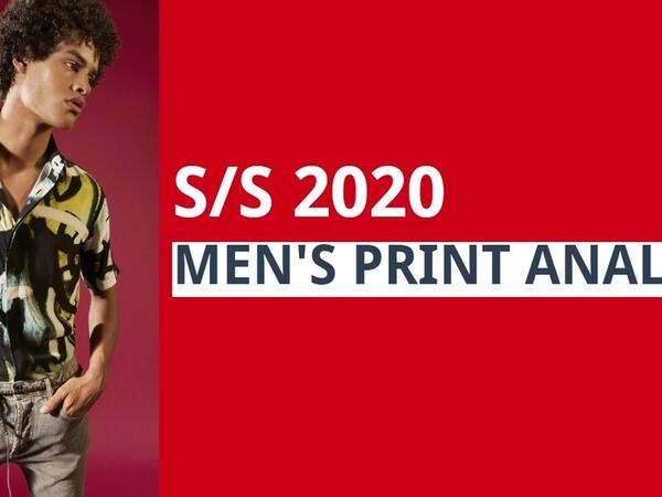 Men's Print Trend analysis: Global catwalk S/S 2020