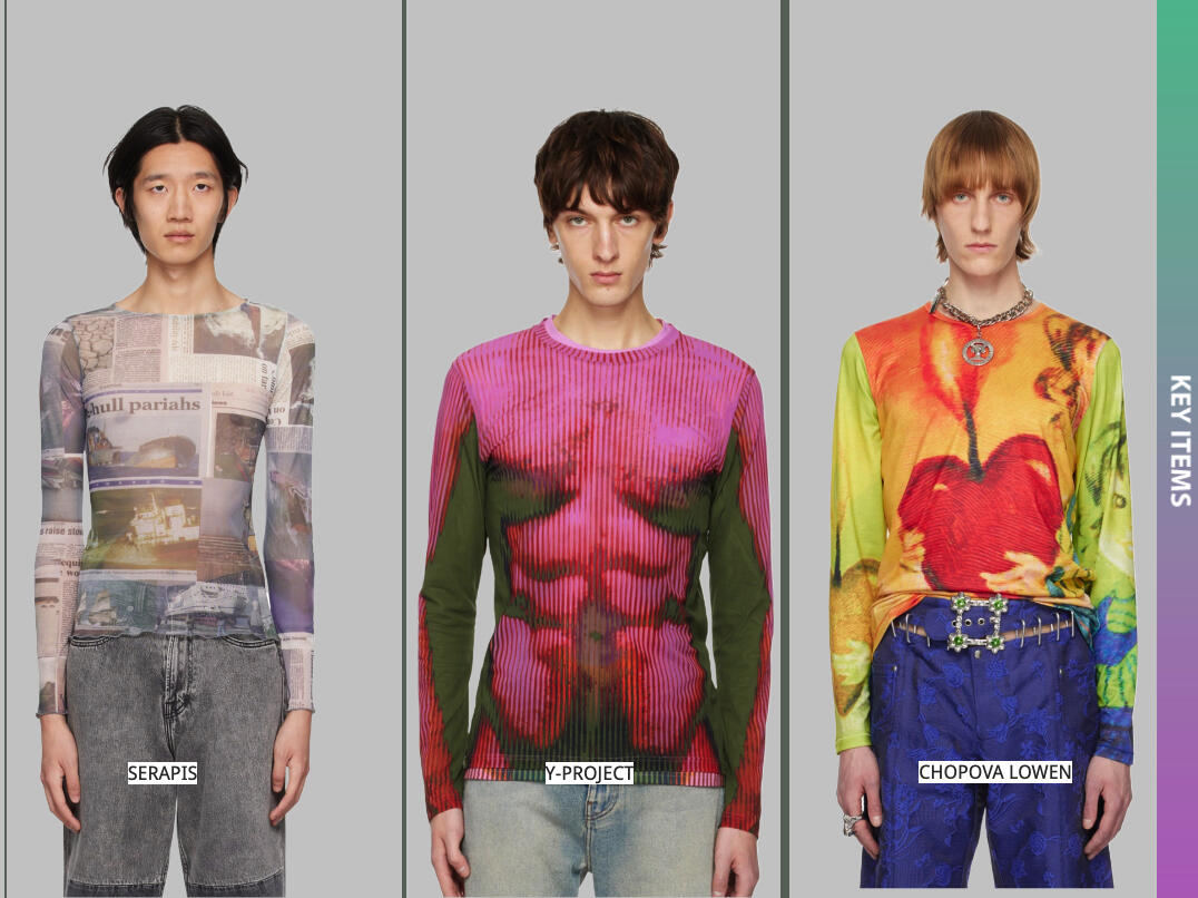 MEN'S S/S 2025/26 KNITWEAR KEY ITEM TREND FORECAST