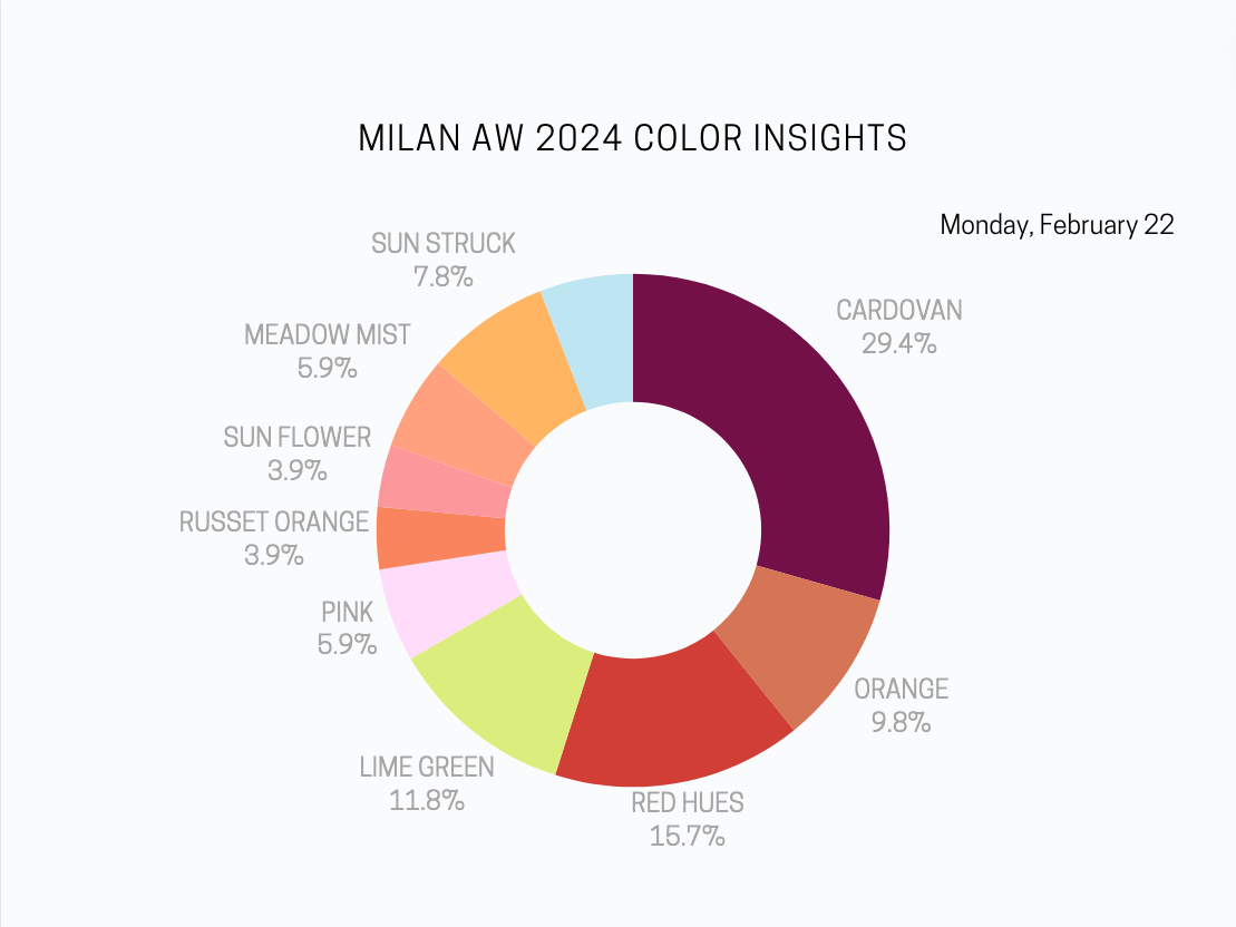 AW 2024/25 CATWALK COLOR REPORT